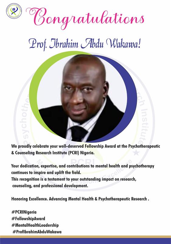 Prof Ibrahim Abdu Wakawa